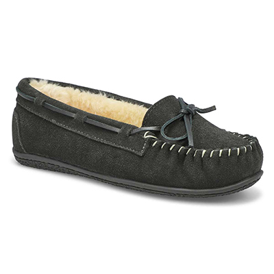 SoftMocs-ballerine Bali Supreme, anthracie, femmes