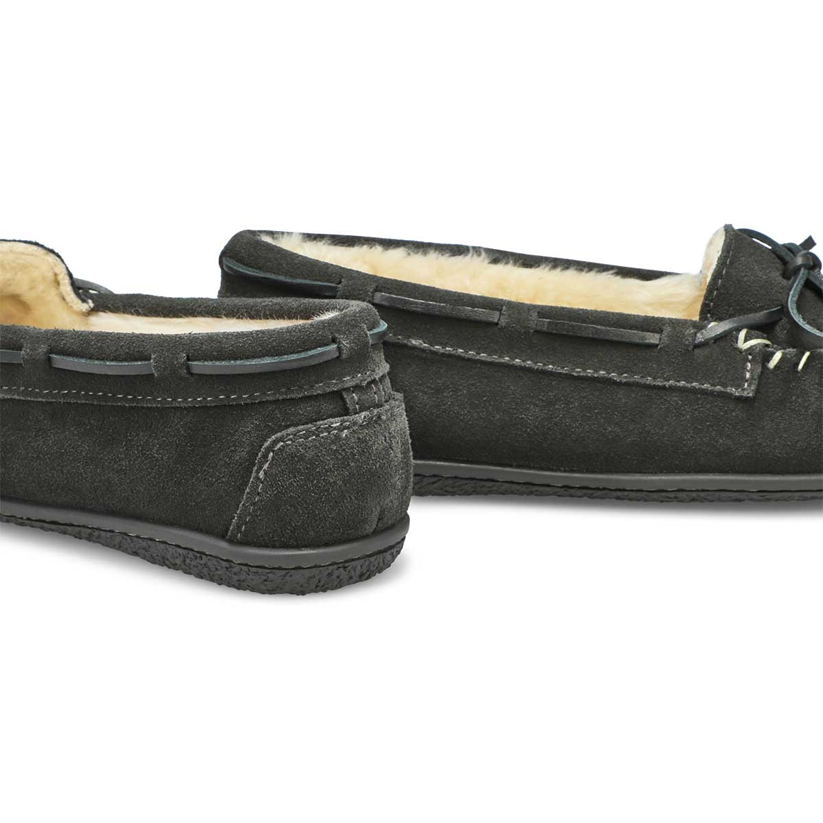 SoftMocs-ballerine BALI SUPREME, anthracite, femme