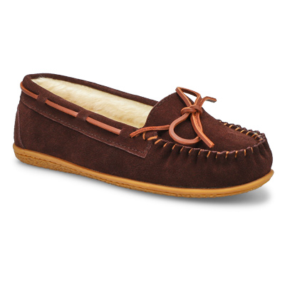 Lds Bali Supreme Ballerina SoftMocs - Chocolate