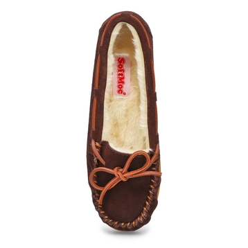 SoftMocs-ballerines BALI SUPREME, chocolat, femme