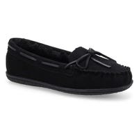 Ballerines en suède Bali Supreme II pour femmes de SoftMoc - Noir/noir