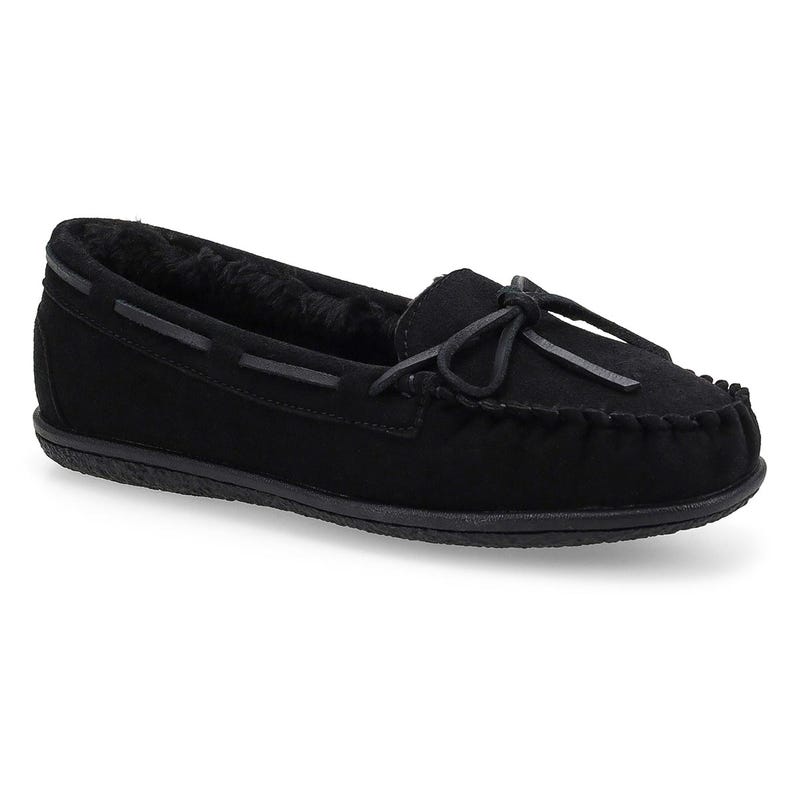 Ballerines en suède Bali Supreme II pour femmes de SoftMoc - Noir/noir