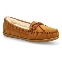 Ballerines en suède SoftMoc Bali Supreme II pour femmes – châtaigne