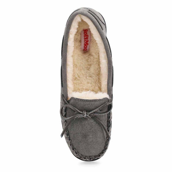 Ballerines SoftMoc Bali Supreme II en suède pour femmes - Gris