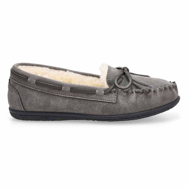 Ballerines SoftMoc Bali Supreme II en suède pour femmes - Gris
