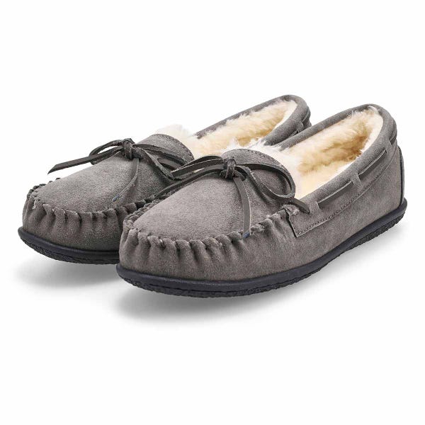 Ballerines SoftMoc Bali Supreme II en suède pour femmes - Gris