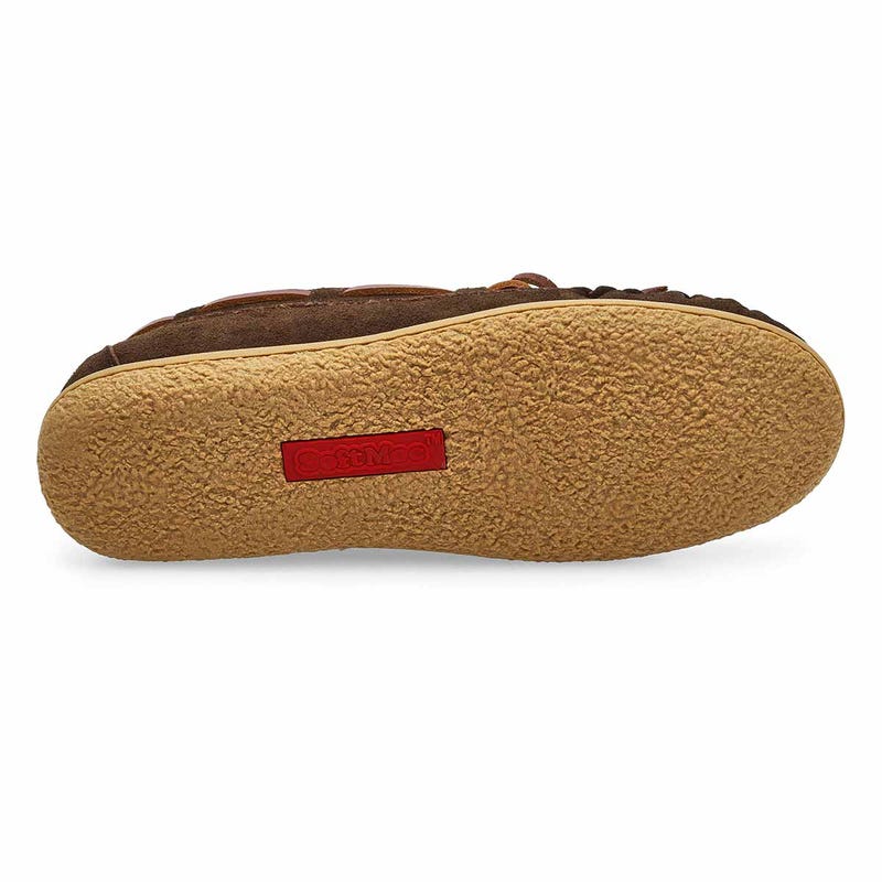 Ballerines SoftMoc Bali Supreme II en suède pour femmes - racinette