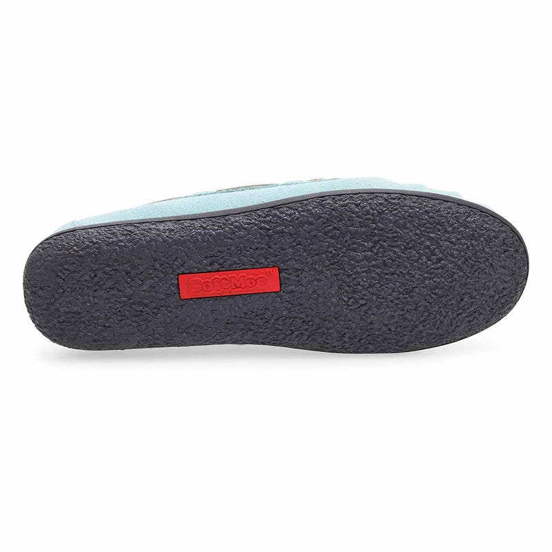 Ballerines SoftMoc Bali Supreme II en suède pour femmes - turquoise