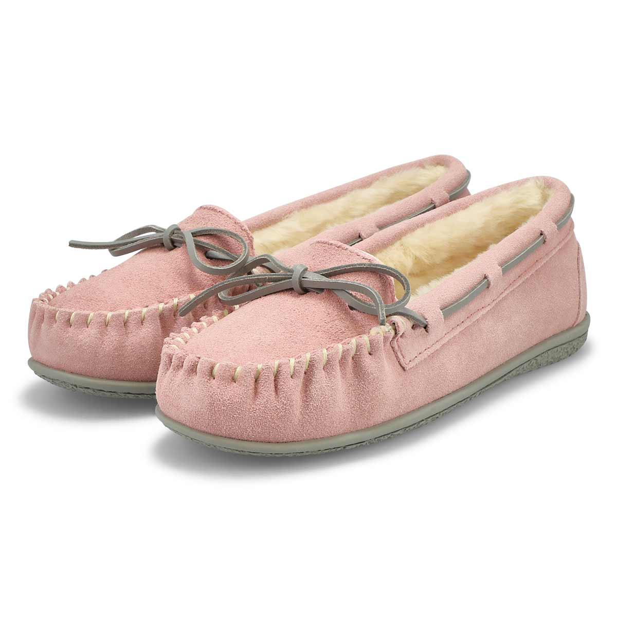 SoftMocs-ballerines BALI SUPREME, rose moulin, femmes