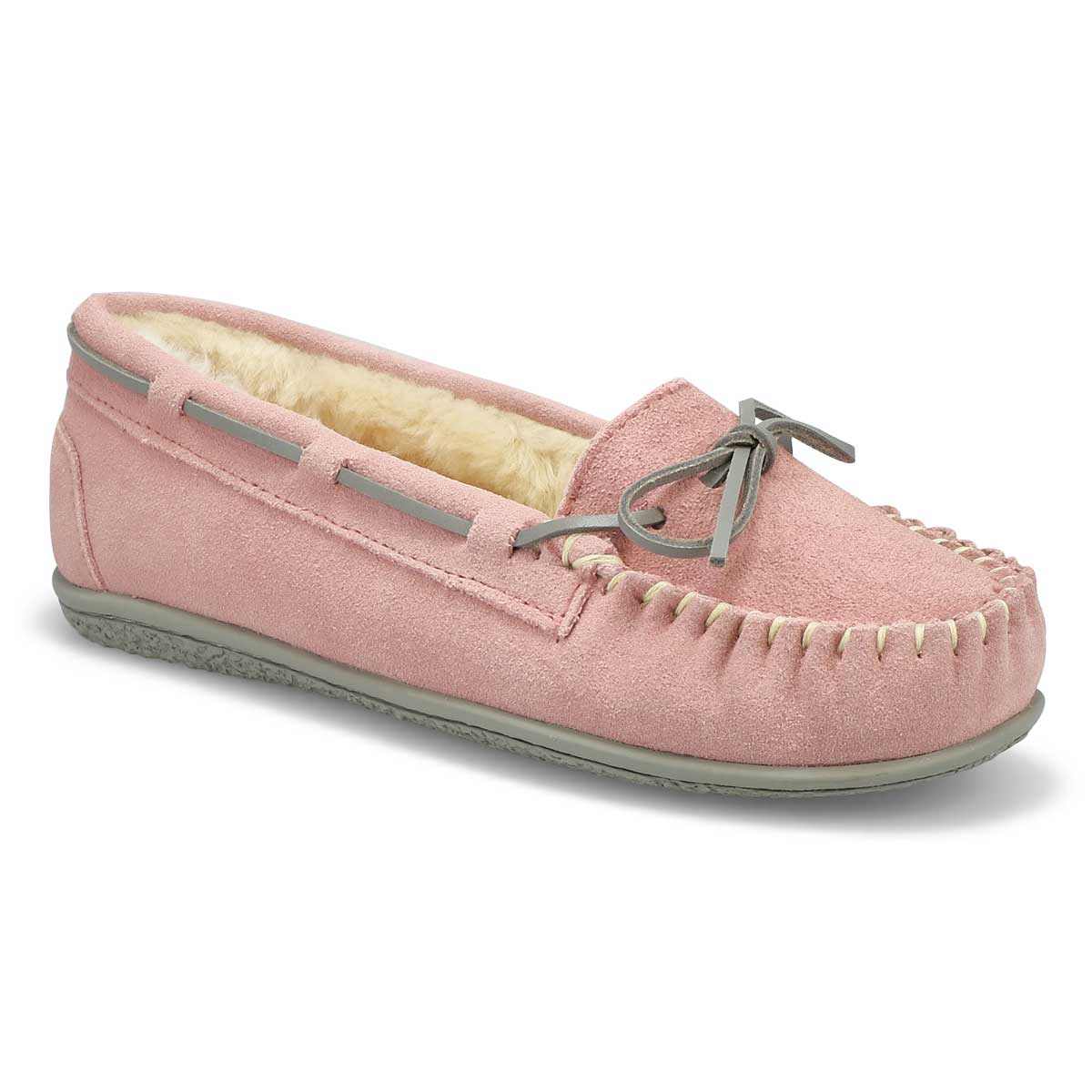 SoftMocs-ballerines BALI SUPREME, rose moulin, femmes