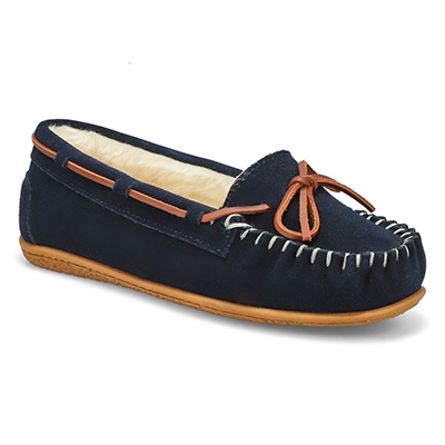 SoftMocs suède Bali Supreme, marine, fem