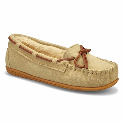 SoftMocs-ballerine en suède Bali Supreme, sable, femmes