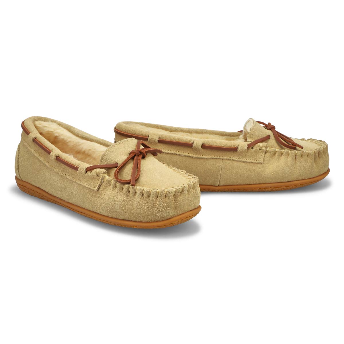 SoftMocs-ballerines BALI SUPREME, sable, femmes