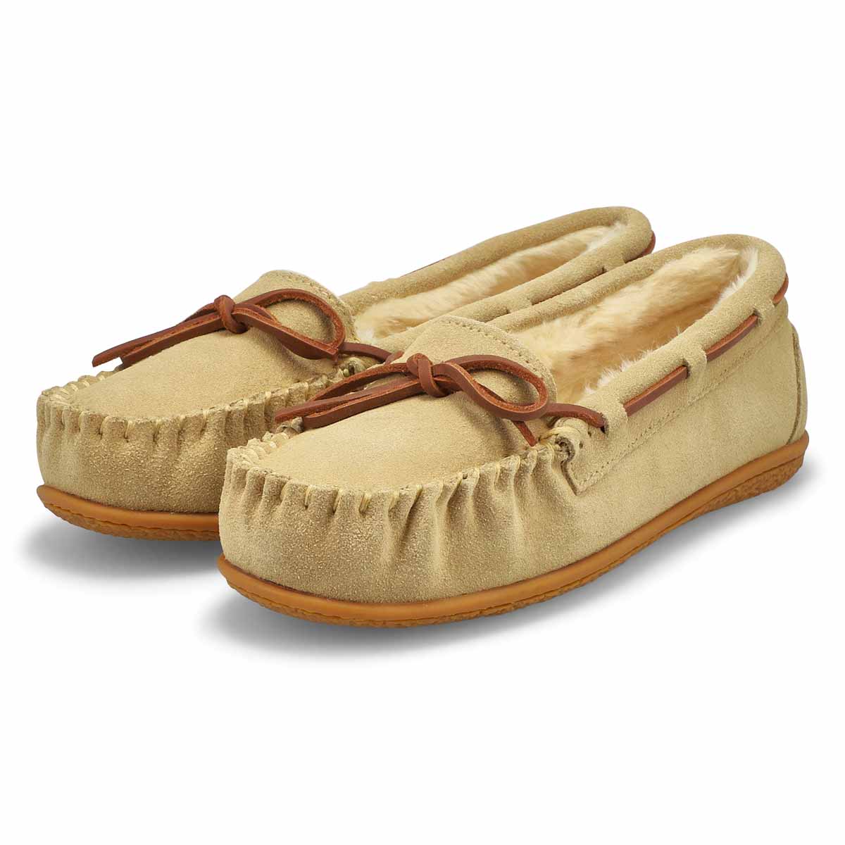 SoftMocs-ballerines BALI SUPREME, sable, femmes