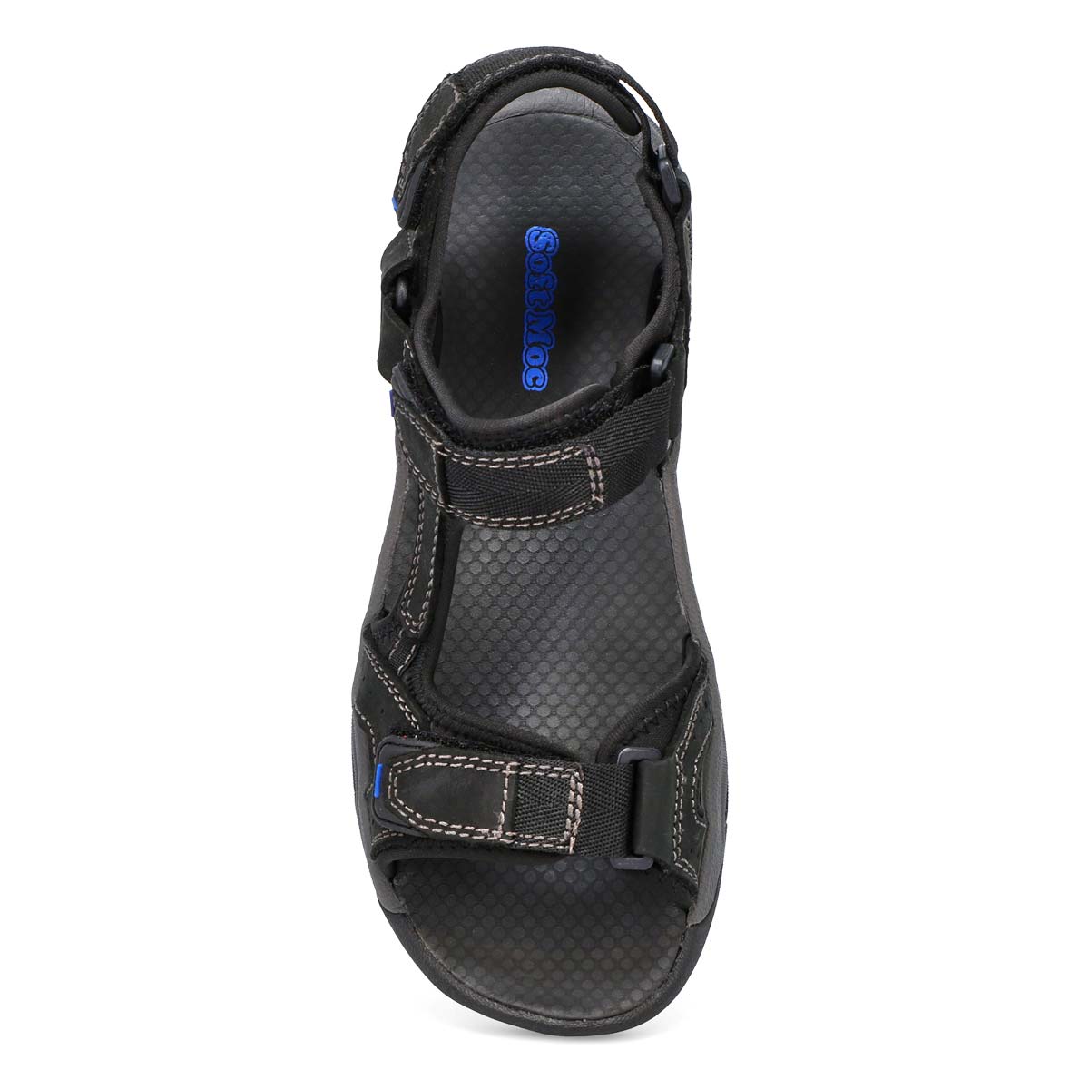 Men's Barney Hook And Loop Sandal - Black