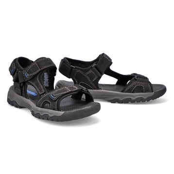 Men's Barney Hook And Loop Sandal - Black