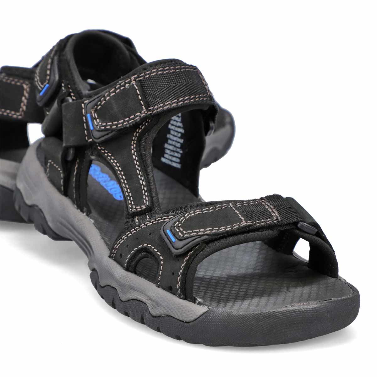 Men's Barney Hook And Loop Sandal - Black