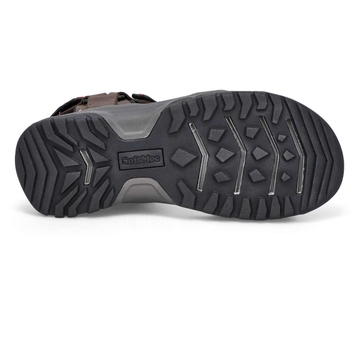 Men's Barney Hook And Loop Sandal - Grey