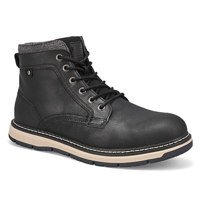 Mns Barrett Lace Up Ankle Boot - Black