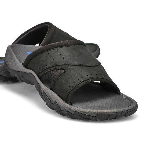 Sandale décontractée à enfiler BARRY, noir, hommes