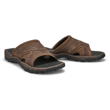 Men's Barry Casual Slide Sandal - Brown