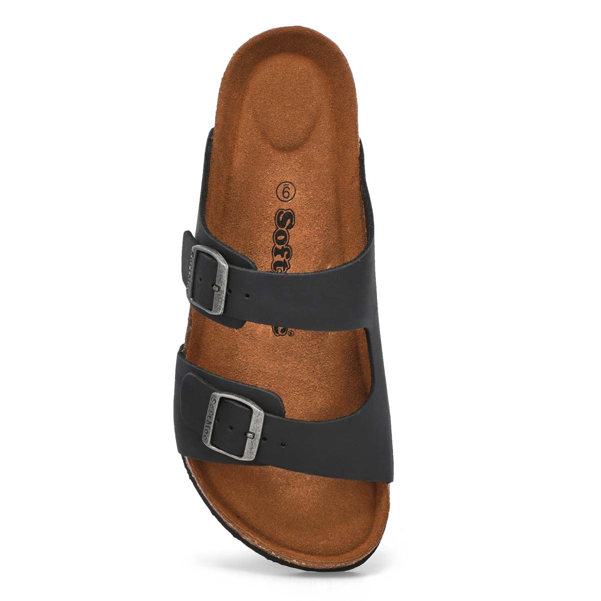 Men's Baz Memory Foam Footbed Sandal - Black