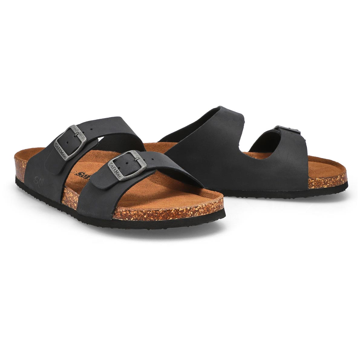 Men's Baz Memory Foam Footbed Sandal - Black