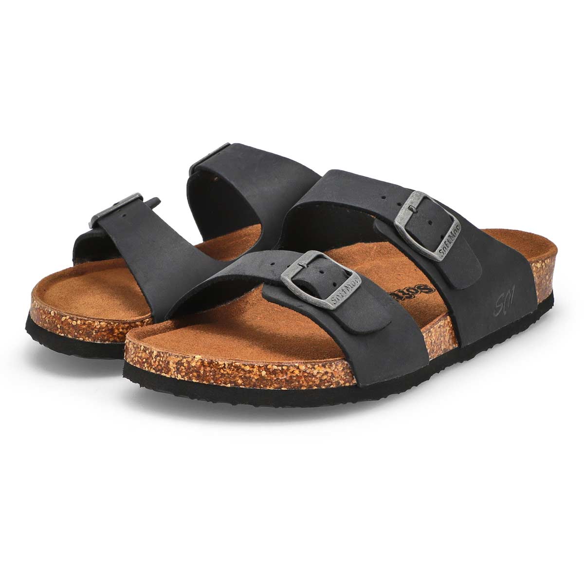 Men's Baz Memory Foam Footbed Sandal - Black