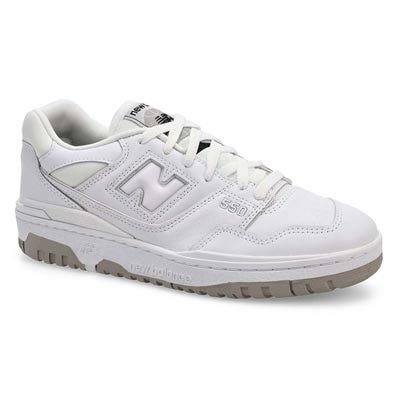 Baskets à lacets 550, blanc, hommes