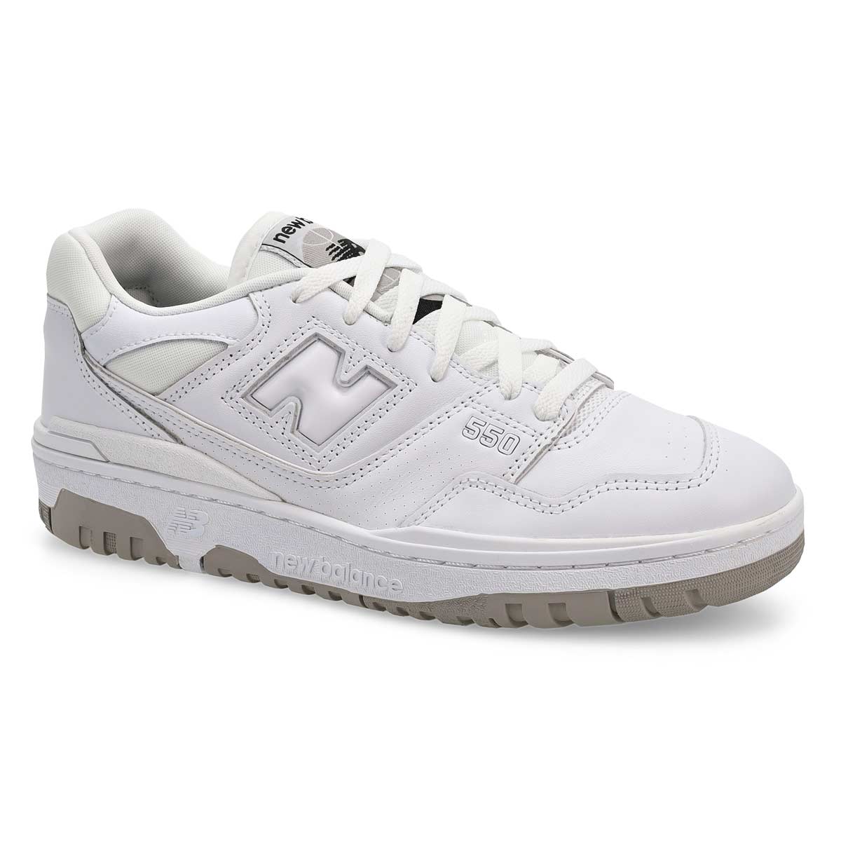 Baskets à lacets 550, blanc, hommes