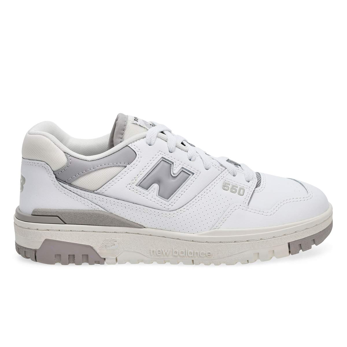 Women's 550 Lace Up Sneaker - White/Slate Grey