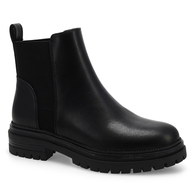 Lds Beaming Chelsea Boot - Black