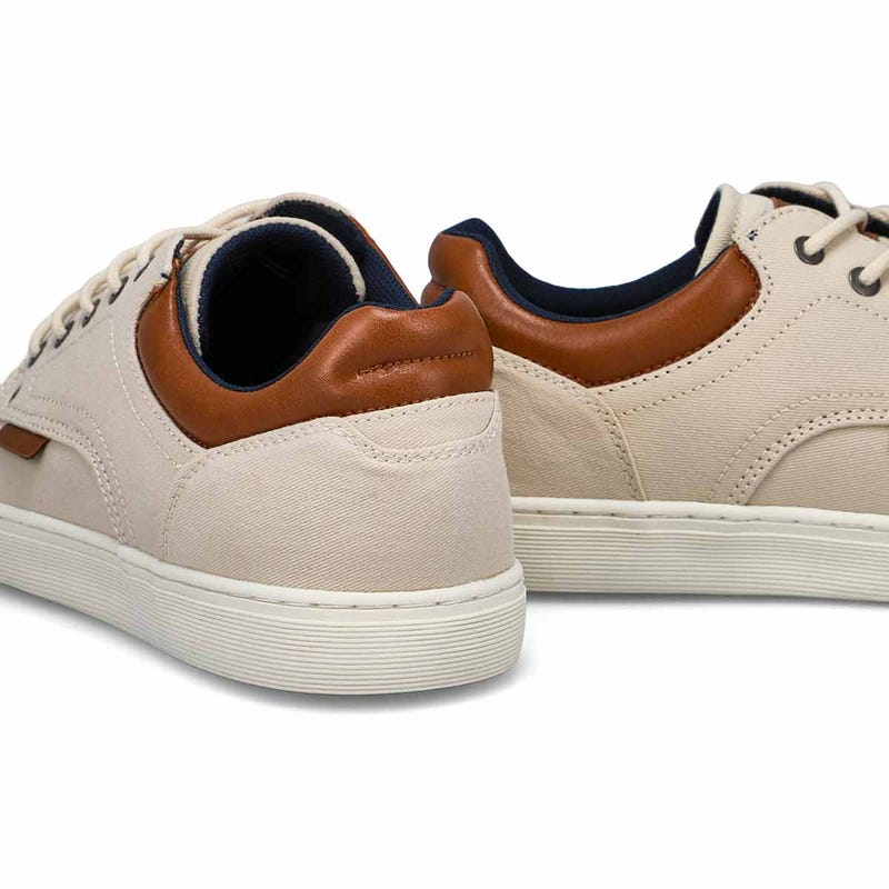Richelieu décontracté en toile BEASLEY 2, craie, hommes