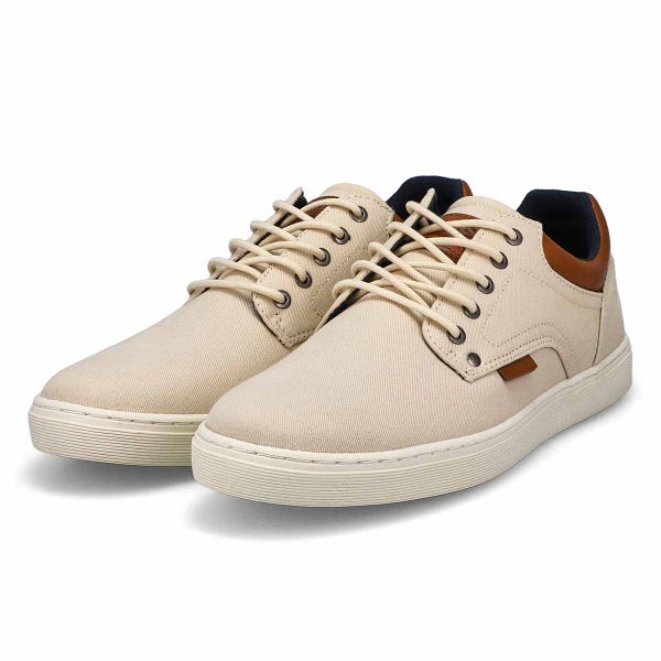 Richelieu décontracté en toile BEASLEY 2, craie, hommes