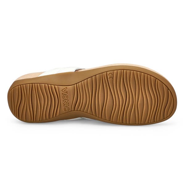 Women's Bella Braid Thong Sandal - White