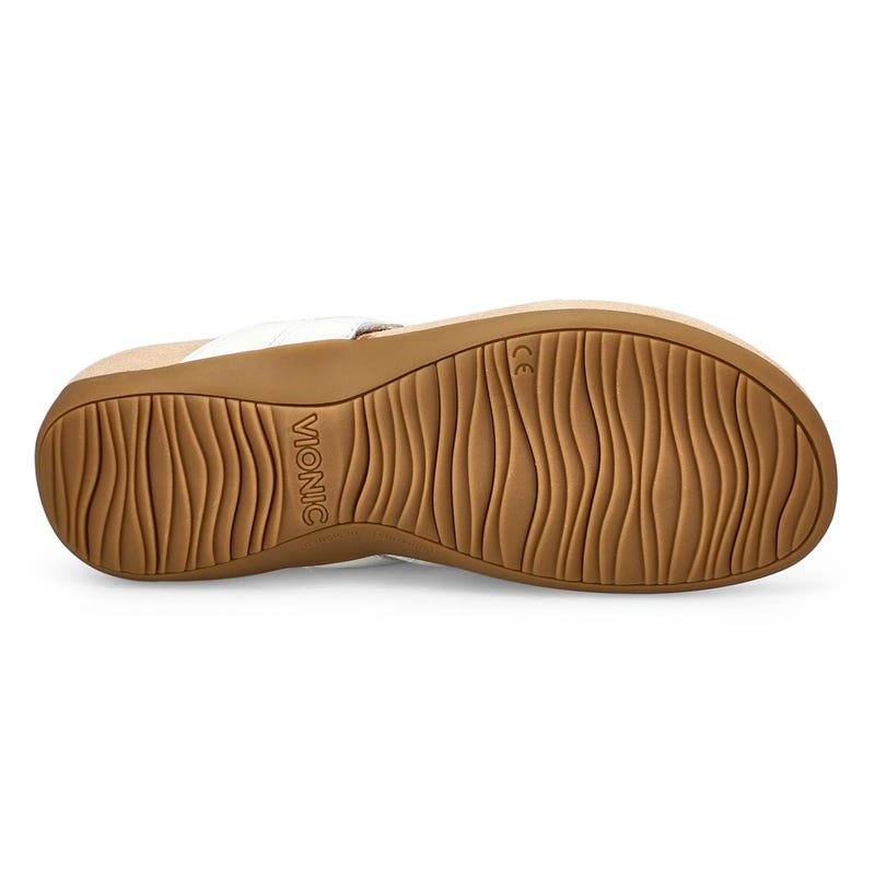 Women's Bella Braid Thong Sandal - White