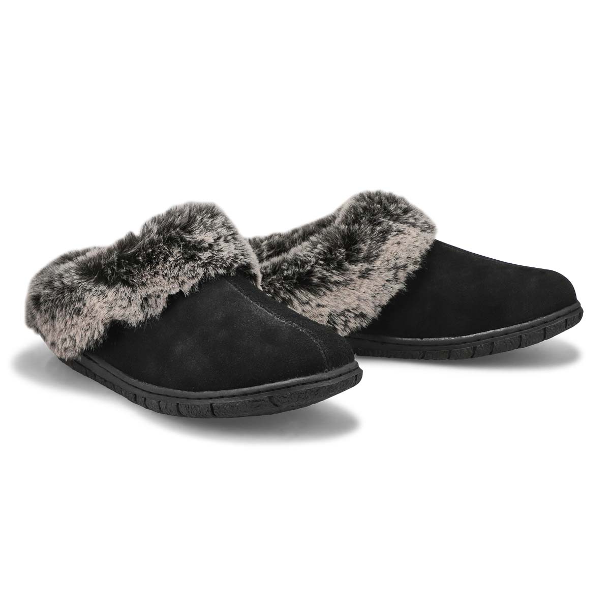 Women's Beth Open Back Slipper - Black