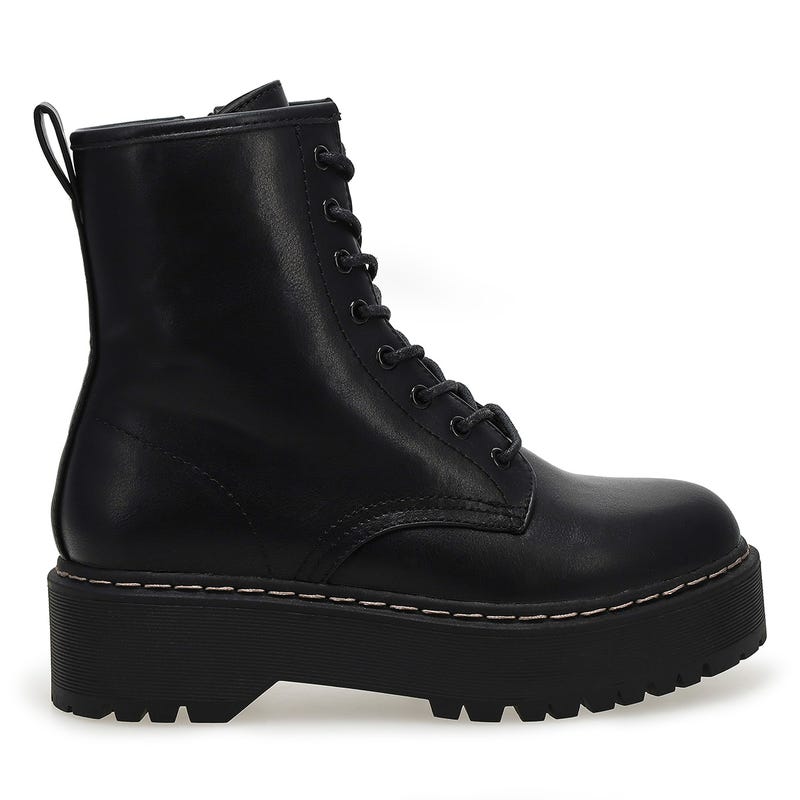 Women's Bolero Combat Boot - Black