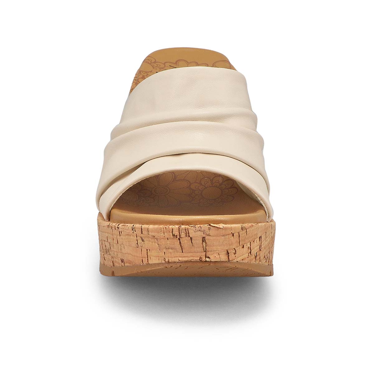 Ladies Boynton Slide Wedge Sandal - Latte