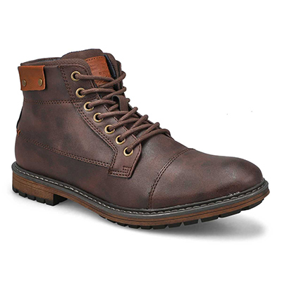 Mns Brad Ankle Boot - Dark Brown