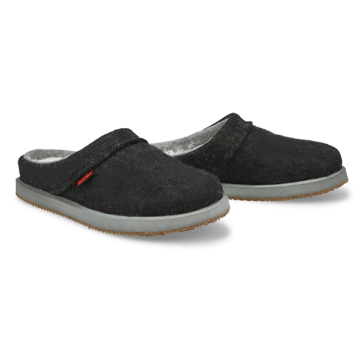 Women's Brie Open Back Slipper - Black