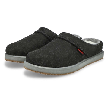 Women's Brie Open Back Slipper - Black