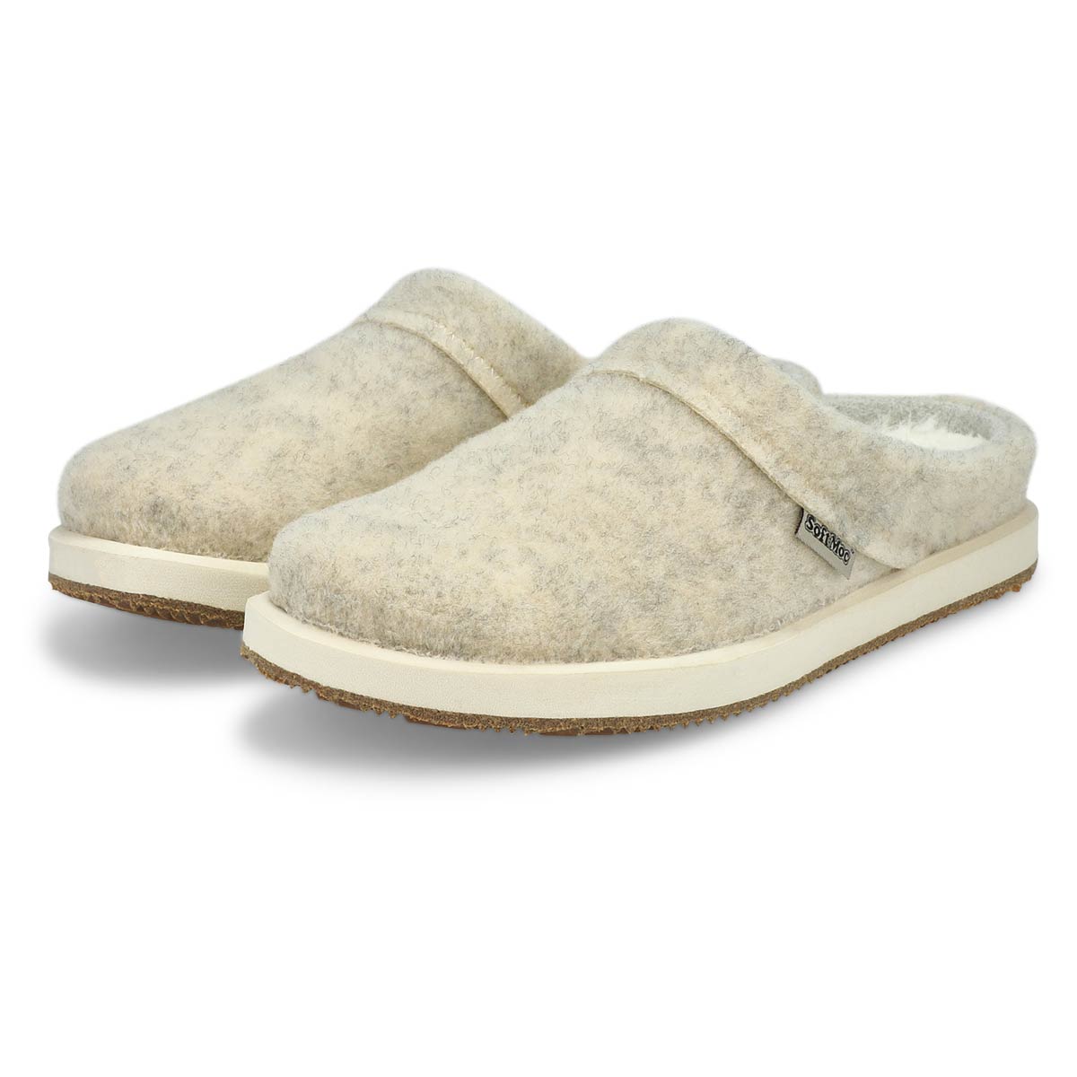 Women's Brie Open Back Slipper - Oatmeal