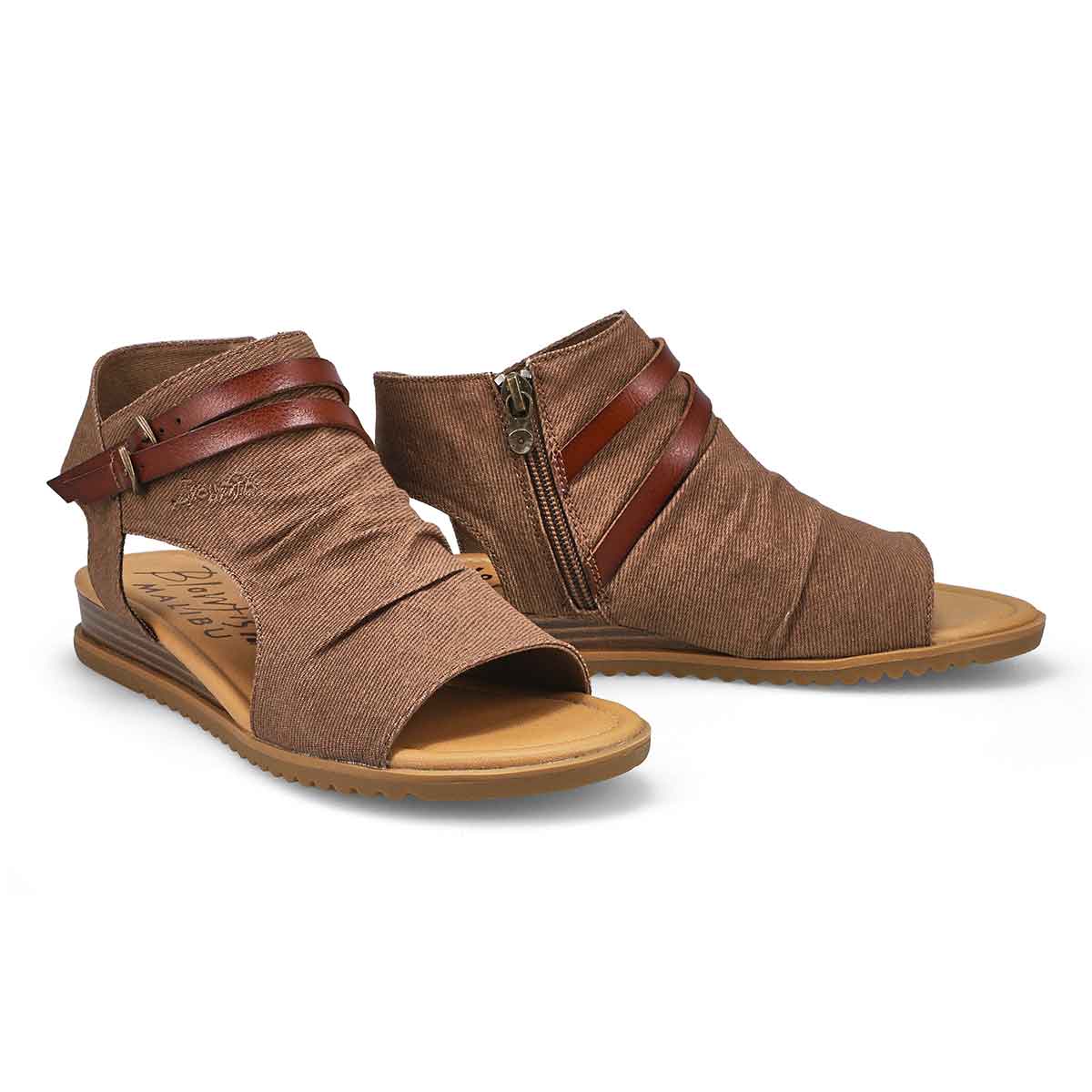 Women's Butterfly Casual Sandal - Cashew Denim