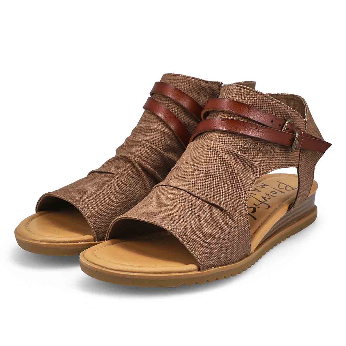 Women's Butterfly Casual Sandal - Cashew Denim