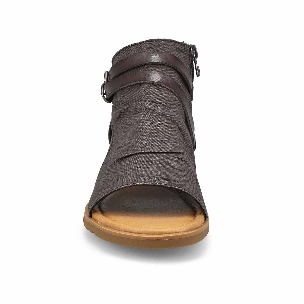 Women's Butterfly Casual Sandal - Washed Black Denim