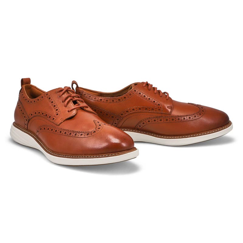 Richelieu décontracté GRAND EVOLUTION SHORTWING, havane, hommes - Large