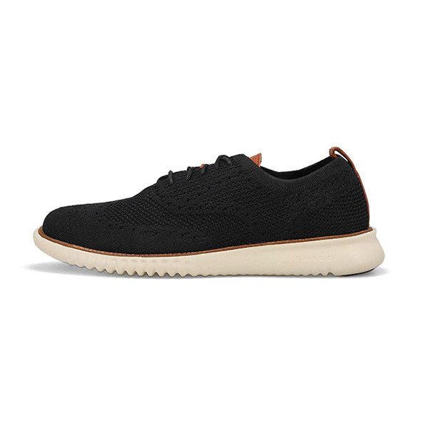 COLE HAAN GRAND OS C14015 L15 101/2M 28㎝ Men's 4.ZERØGRAND Wingtip Oxford-c36210-Eiffel Tower-Black