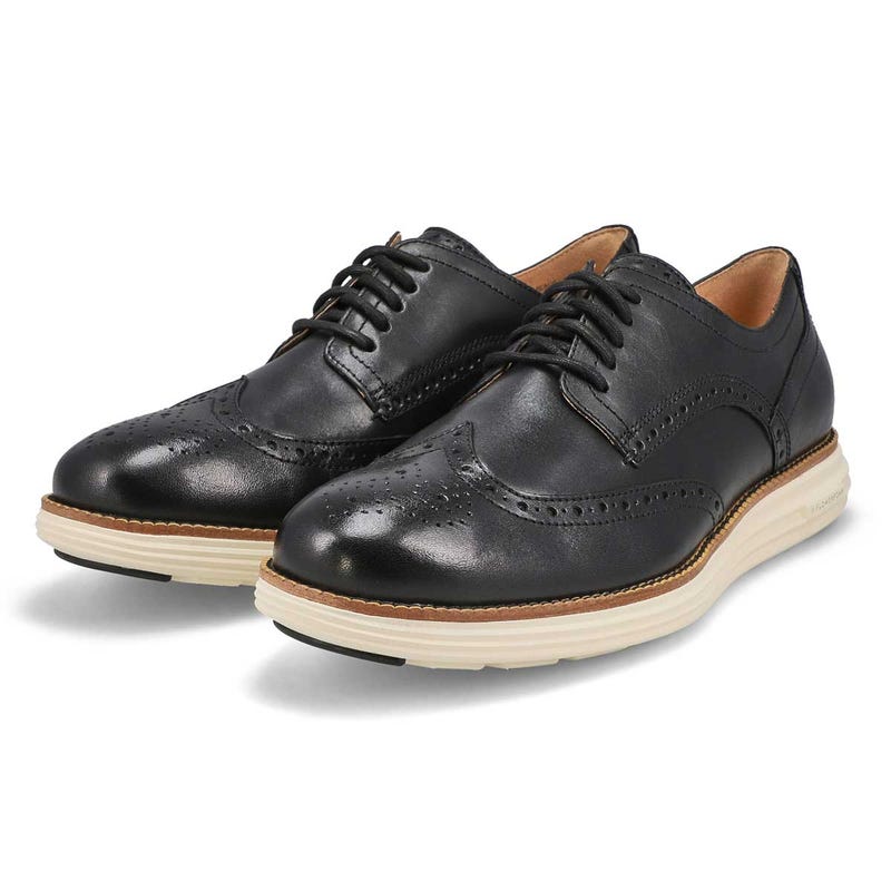 Richelieu décontracté ORIGINALGRAND REMASTERED WINGTIP, noir/ivoire, hommes