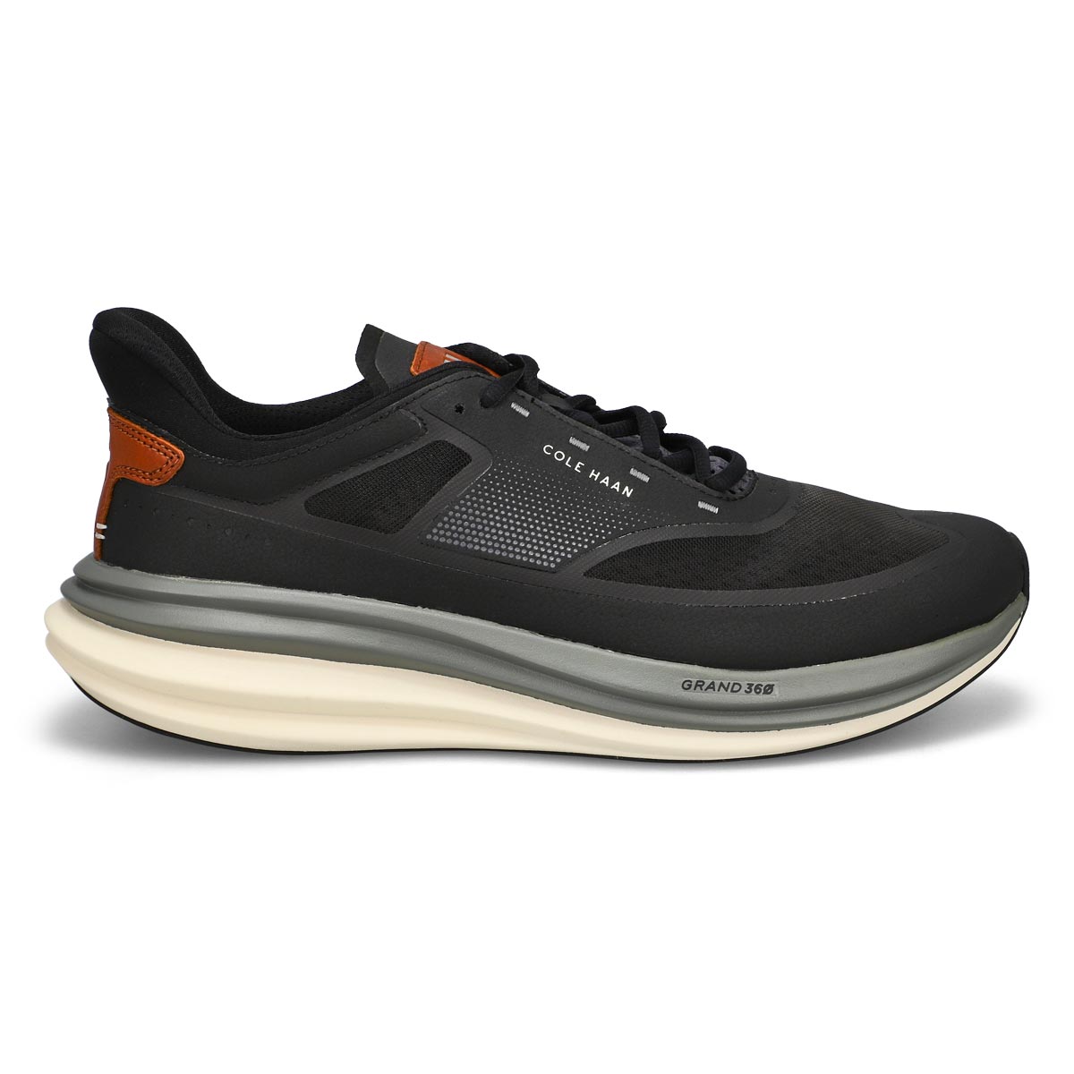 Men's Original Grand Quadstar Performance Sneaker - Black/British Tan/Periscope/Quiet Shade/Ivory